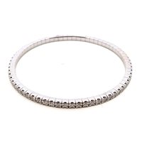 Pulsera Roberto Demeglio EXTENSIBLE in Oro blanco Diamante 2.30 Ct BTE65DBOB - BTE65DBOB
